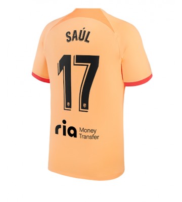 Atletico Madrid Saul Niguez #17 Tredjedrakt 2022-23 Kortermet
